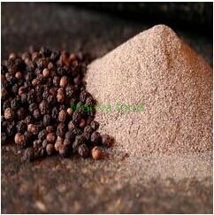 Dried black pepper powder